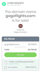 Mobile Screenshot of gogoflights.com